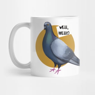 Trash pigeon well hello Mug